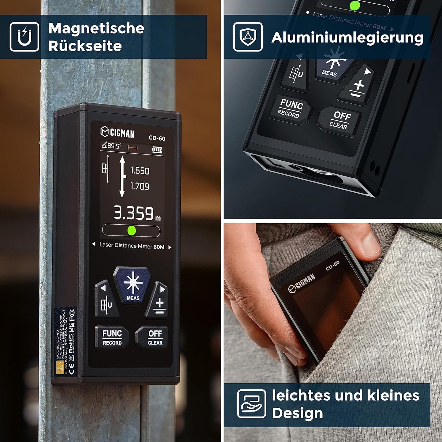 Entfernungslaser Cigman CD-60