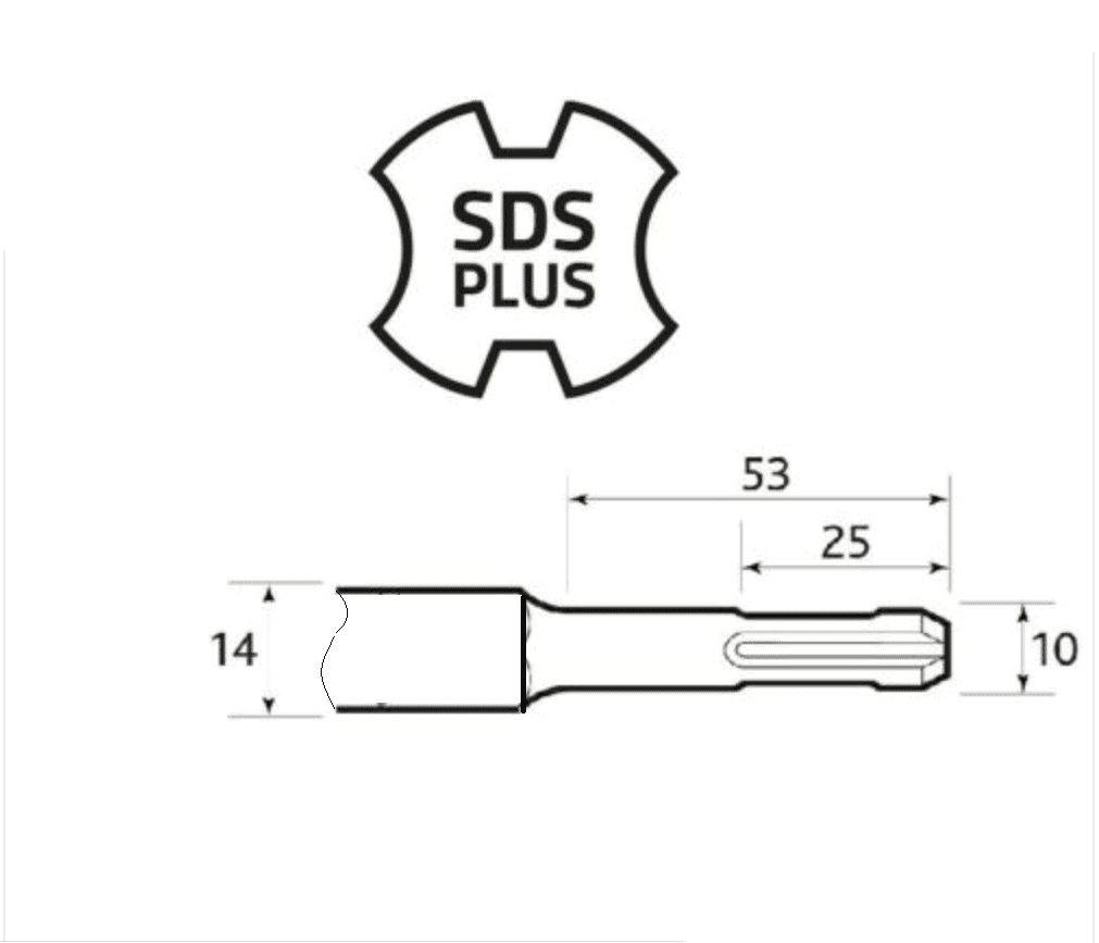 SDS Plus / 3T - Carbide
