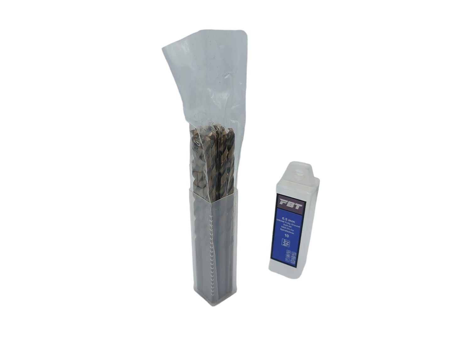 HSS Spiralbohrer 6,5 x 148mm / 10er Pack