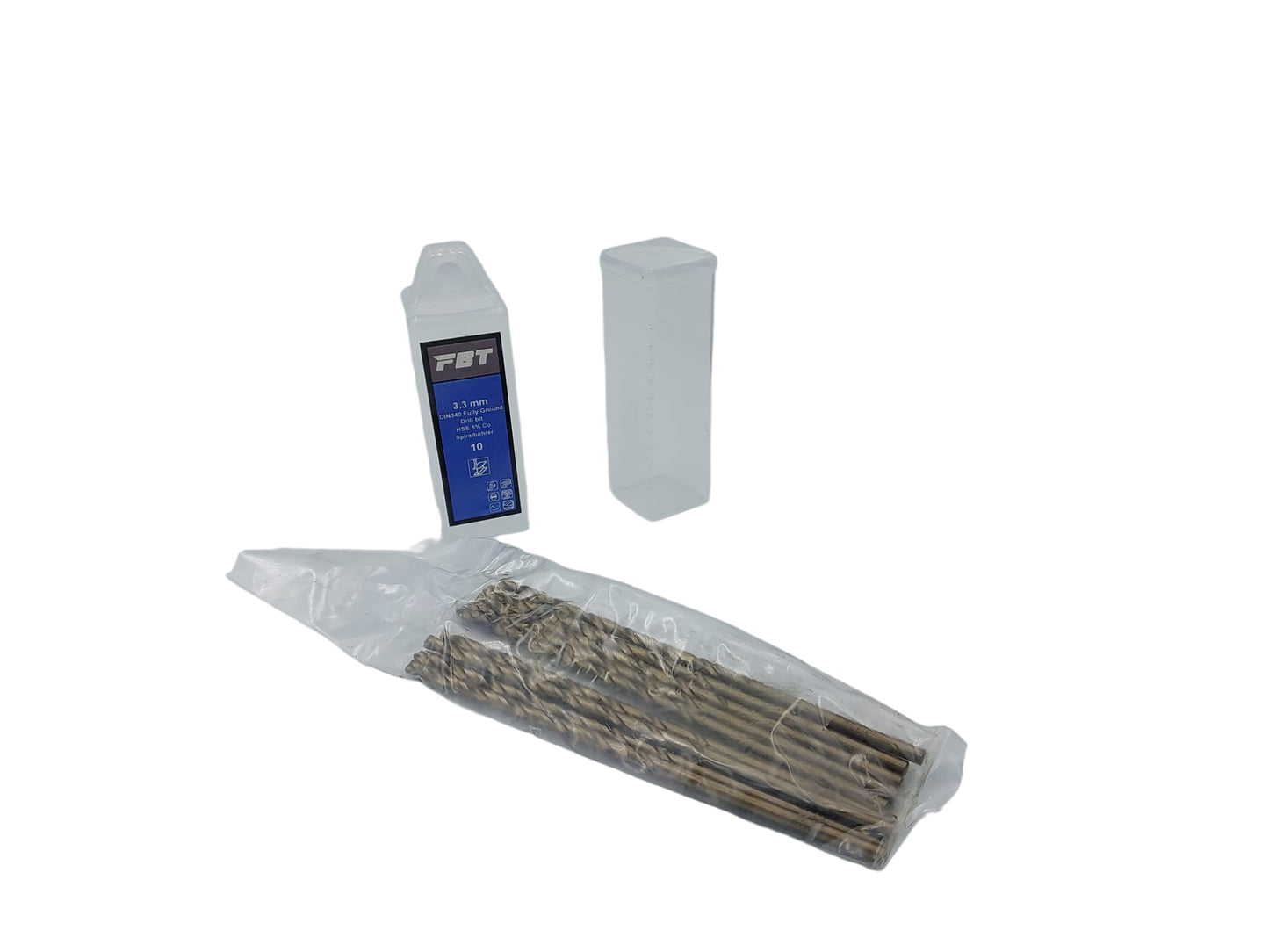 HSS Spiralbohrer 3.3 x 106mm / 10er Pack