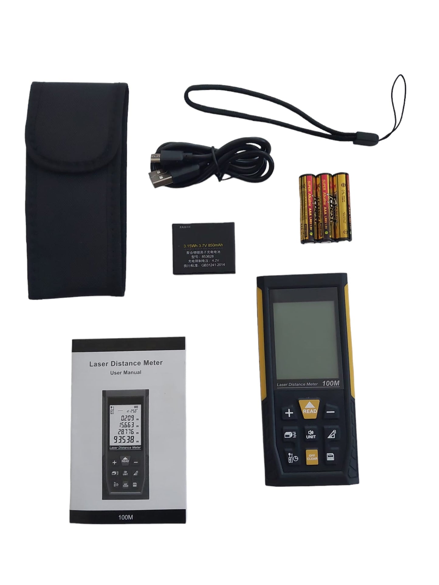 Entfernungslaser HRM100 Li-ion