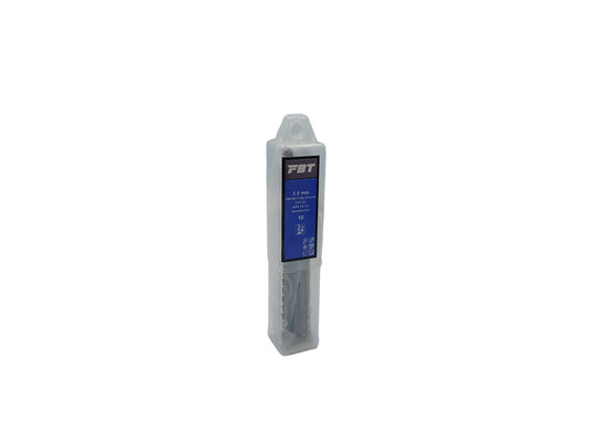 HSS Spiralbohrer 3,5 x 112mm / 10er Pack