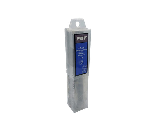 HSS Spiralbohrer 8,0 x 165mm / 10er Pack