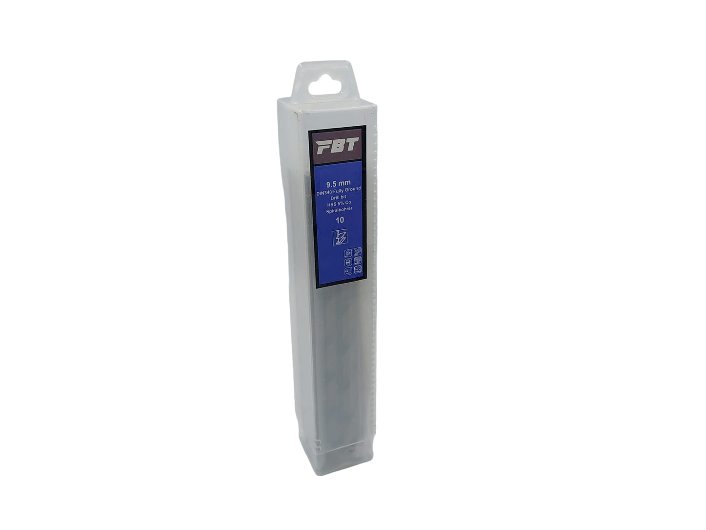 HSS Spiralbohrer 9,5 x 175mm / 10er Pack
