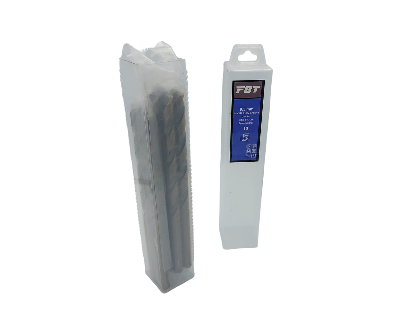HSS Spiralbohrer 9,5 x 175mm / 10er Pack